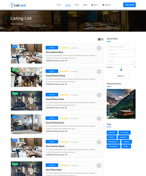 ListLand